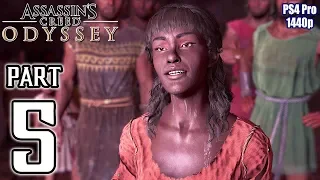 ASSASSIN'S CREED ODYSSEY (PS4) Walkthrough PART 5 No Commentary @ 1440p ✔