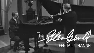Glenn Gould & Yehudi Menuhin - Bach, Sonata No. 4 in C minor (OFFICIAL)