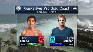 2016 Quik Pro: Round 3, Heat 1 Video