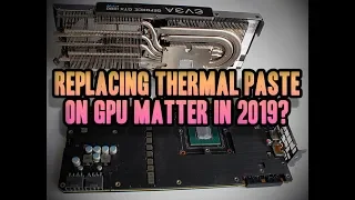 Replace Thermal Paste on GPU? | Before & After temps | GTX 1080