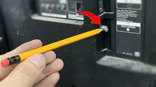 Just Insert the PENCIL into the TV and all TV Channels in the World will be unlocked in Full HD