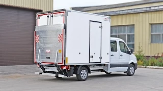 Mercedes Sprinter 324 изотермический фургон с боковой дверью и гидробортом Zepro