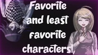 My top 10 favorite and least favorite danganronpa characters edit