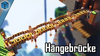 Minecraft Hängebrücke bauen 🧱 Hängebrücke bauen in Minecraft deutsch 🧱 Brücke bauen in Minecraft