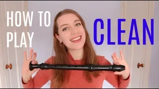 How to make your playing sound CLEAN | Team Recorder