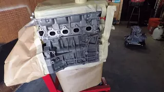 How to paint your honda Engine block