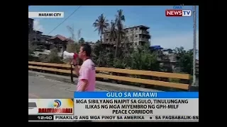 BT: Mga sibilyan sa gulo, tinulungang ilikas ng mga miyembro ng GPH-MILF peace corridor