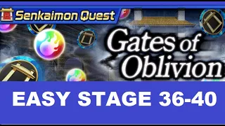 GATES OF OBLIVION SENKAIMON STAGES 36-40 CLEARING GUIDE | BLEACH BRAVE SOULS