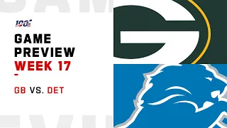 Green Bay Packers vs Detroit Lions Week 17 NFL Game Preview