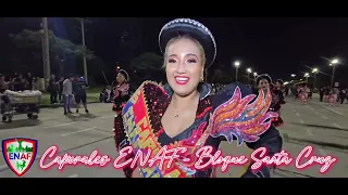 Caporales Enaf Bloque Santa Cruz - entrada folklorica Virgen del Socavón 2024