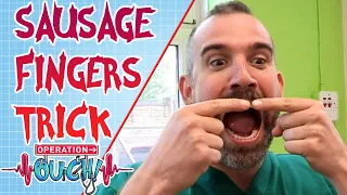 Make Sausages Appear Magically Trick 🌭😱 | #Halloween Body Trick | Science for Kids | @OperationOuch