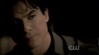 3x05 Damon & Elena "I promise you. I will NEVER leave you again." last scene Vampire Diaries