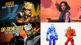 Borderlands 3: Psycho Krieg and the Fantastic Fustercluck ALL CUTSCENES & CHARACTER INTROS (DLC 4)