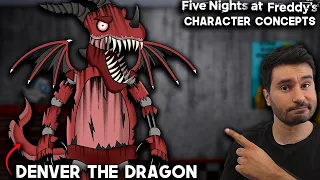 What Needs To Be In FNAF | Denver The Dragon | Five Nights At Freddy's | Character Concepts