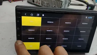 programar boton tactil radio android