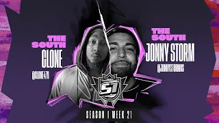 KOTD - Rap Battle - Clone vs Jonny Storm | S1W21