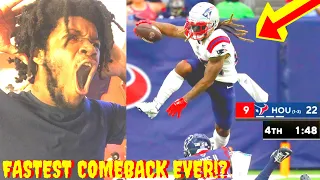 PATRIOTS VS TEXANS REACTION 2021 HOUSTON TEXANS VS NEW ENGLAND PATRIOTS HIGHLIGHTS REACTION