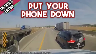 Best Of Truckers-  Road Rage, Bad Drivers, Hit And Run, Brake Check, Instant Karma | USA & Canada