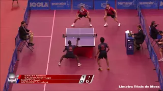 2018 Qatar Open: CALDERANO / GAUZY vs SHETTY / ANTHONY