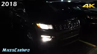 👉 AT NIGHT: 2018 Jeep Compass - Interior & Exterior Lighting Overview in 4K + Night Drive