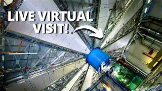 Live Virtual Visit of the ATLAS Experiment at CERN