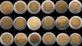 PRECIO 2022 de  ** Monedas Conmemorativas de 5 Pesos del CENTENARIO DE LA REVOLUCIÓN ** ... $$$