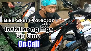 Bike Skin Protector, installer ng mga big time. On Call