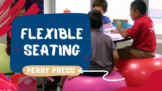 Students enjoy flexible seating in the classroom | Perry Press