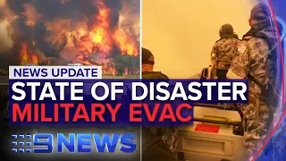 Australia fires: Army to evacuate trapped residents in Victoria | Nine News Australia