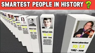 History's smartest people comparison