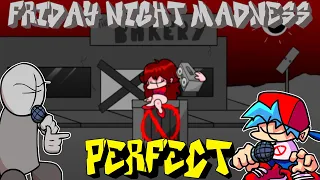 Friday Night Funkin' - Perfect Combo - Friday Night Madness (Demo) Mod + Cutscenes & Extras [HARD]