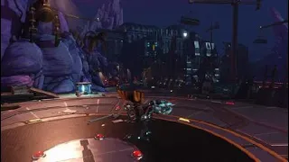 Ratchet & Clank Aridia Glitch on top of map