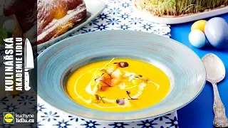 Krémová mrkvová polévka - Roman Paulus - Kulinářská Akademie Lidlu