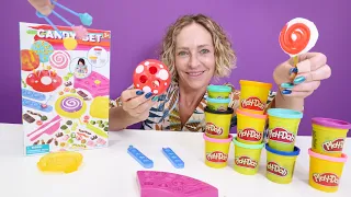 Play Doh Schule mit Nicole. Wir veranstalten eine Kirmes. Knete Ideen für Kinder