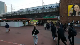 【JAPAN 4K】Walking at Shimbashi Station • Tokyo Destination