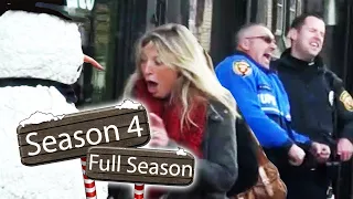 Scary Snowman Prank Season 4