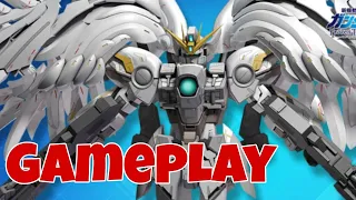 Gundam Supreme Battle: Wing Gundam Snow White Prelude (Gameplay)