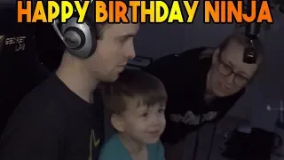 DrLupo's Kid Sings Happy Birthday To Ninja - Ninja's PC Shuts Off From The Cuteness