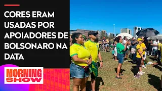 Na Esplanada, público veste verde e amarelo em desfile do 7 de setembro