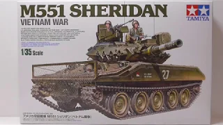 TAMIYA 1/35  M551 SHERIDAN VIETNAM WAR