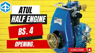 How to opening Atul bs4 haaf engine||how many work haaf engine|| haw to oil problem #atul #bs4 #ape
