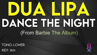Dua Lipa - Dance The Night (From Barbie The Album) - Karaoke Instrumental - Lower