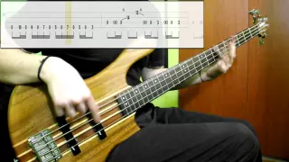 Red Hot Chili Peppers - Give It Away (Bass Cover) (Play Along Tabs In Video)