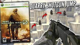 The Quarry Shotgun Jump Glitch In 2021... (MW2)