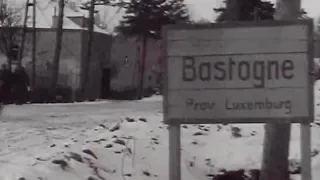 Original Film Footage of Bastogne WW2