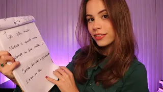 o ASMR que você segue as minhas INSTRUÇÕES