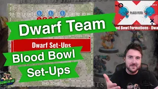 Dwarf Team Set-Up Formations for Blood Bowl - Blood Bowl 2020 (Bonehead Podcast)