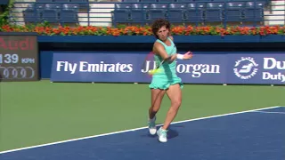 Pliskova d. Suarez Navarro  - Dubai Tennis 2018 - R2 WTA Highlights