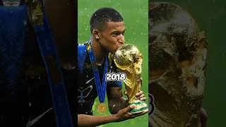 Kylian Mbappe Over The Years #viral #shorts #football
