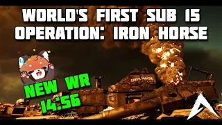 NEW WORLD RECORD IRON HORSE RAID SPEEDRUN [14:56] - WORLD'S FIRST SUB 15